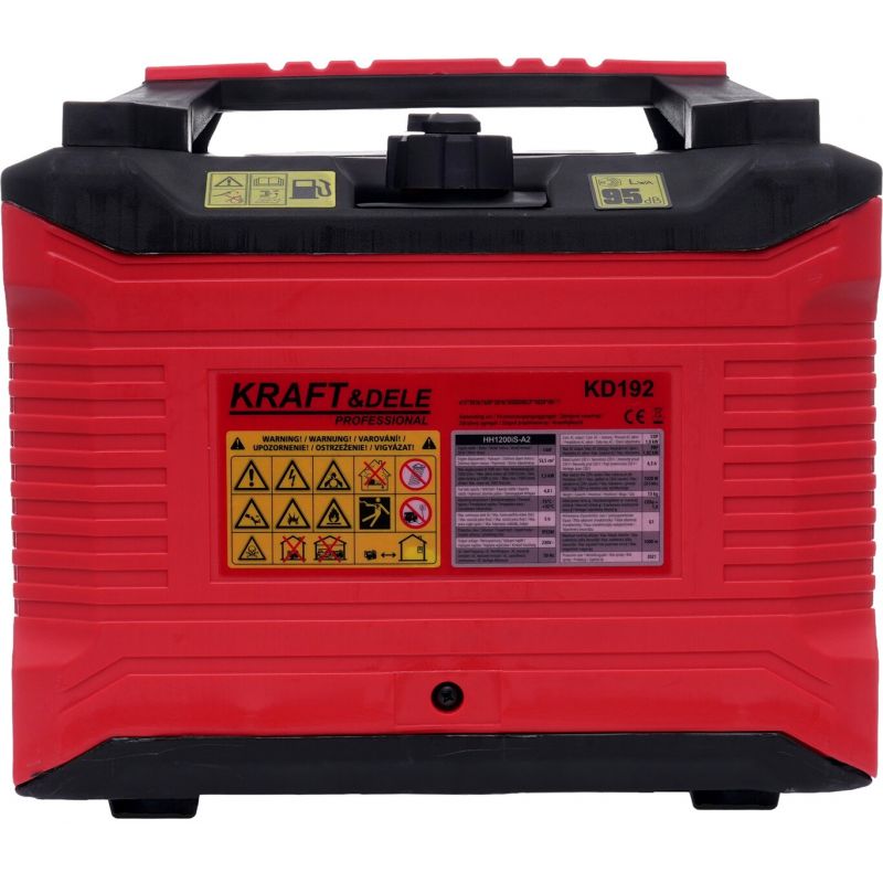 Invertorový generátor 1500W KD192