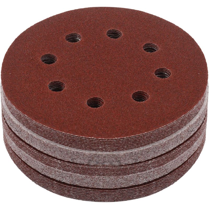 Papier ścierny 50szt. krążek 125mm P80 na rzep KD11809