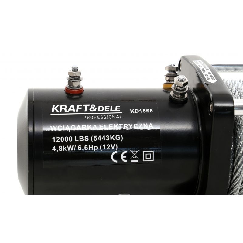 Wyciągarka - Wciągarka elektryczna KD1565 12000LBS 12V