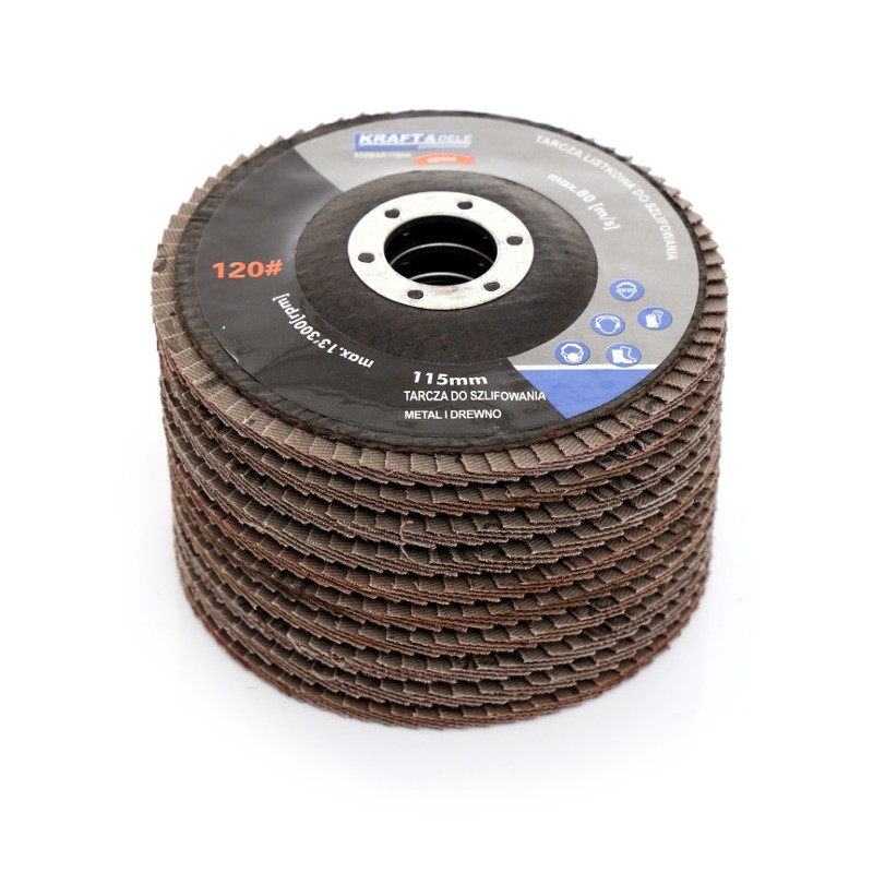 Tarcza listkowa 115mm P120 KD964