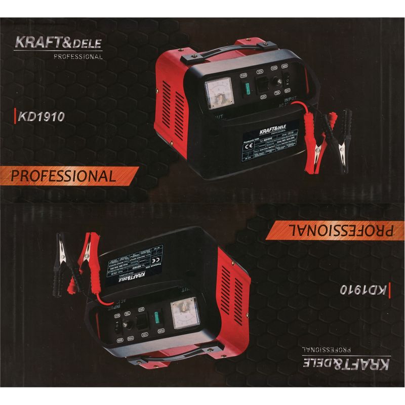 Prostownik samochodowy 12 24V 50A 320Ah KD1910