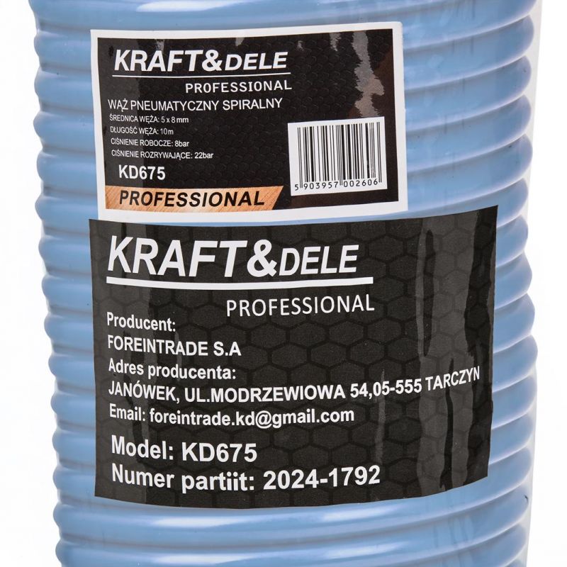 Vzduchová hadica 5x8 mm, 10 m, KD675