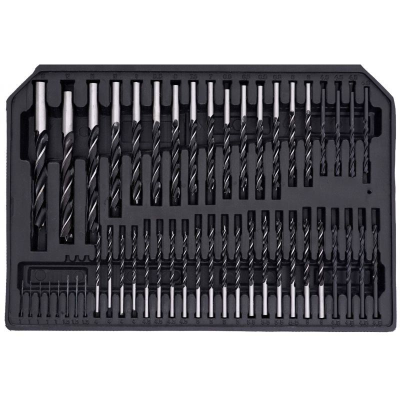 Wiertła, otwornice, dłuta, bity - zestaw 300-el. KD998