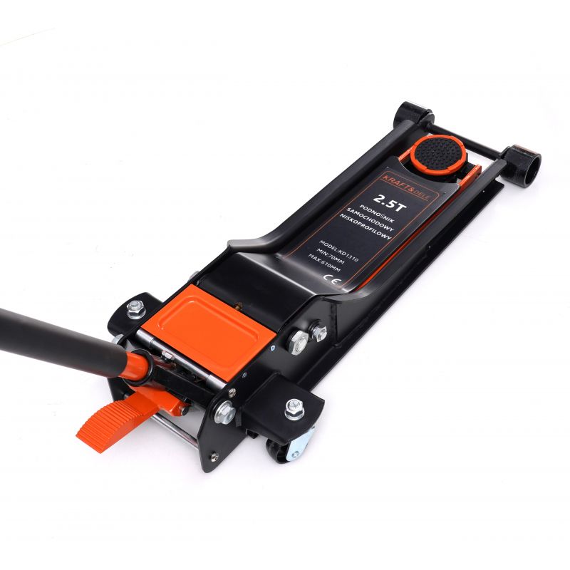 Podnośnik samochowy niskoprofilowy 2,5T 70-610mm KD1310