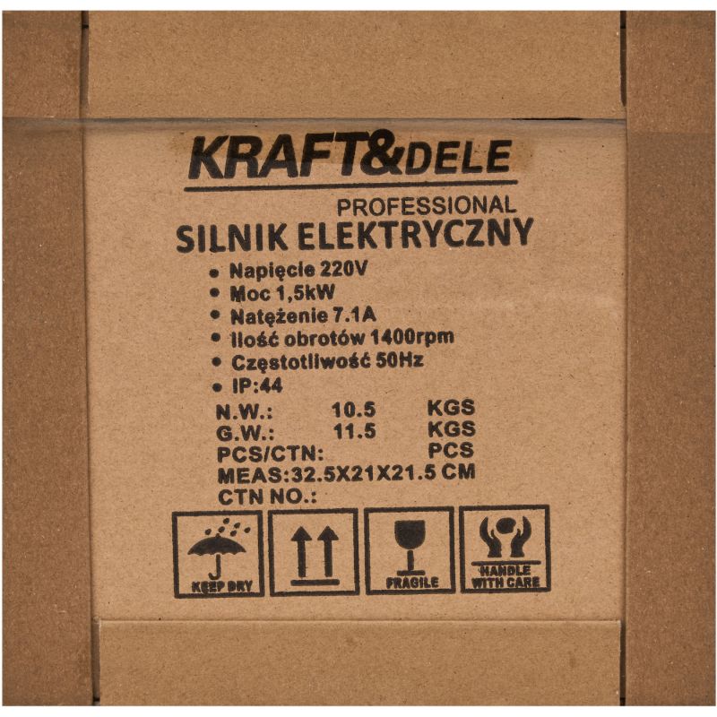 Silnik elektryczny 1,5KW 220V KD1801