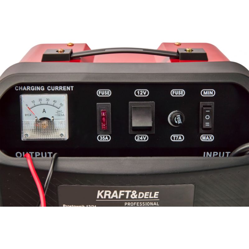 Prostownik samochodowy 12 24V 40A 300Ah KD1909