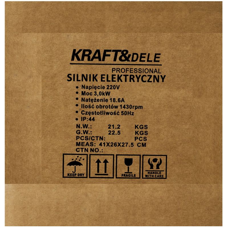 Silnik elektryczny 3kW 220V 1430rpm KD1803