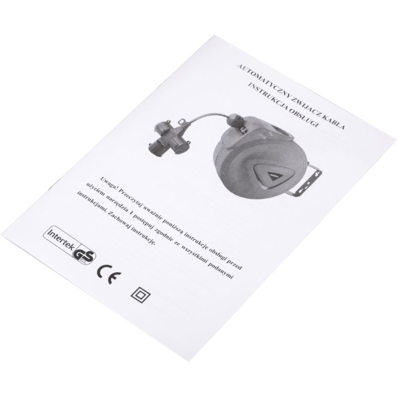Przedłużacz ze zwijaczem 3x1,5mm 10m KD4045