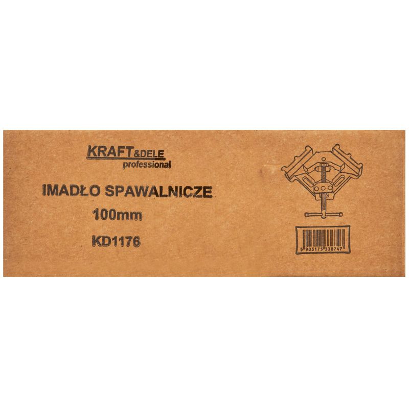Imadło kątowe spawalnicze 100mm KD1176