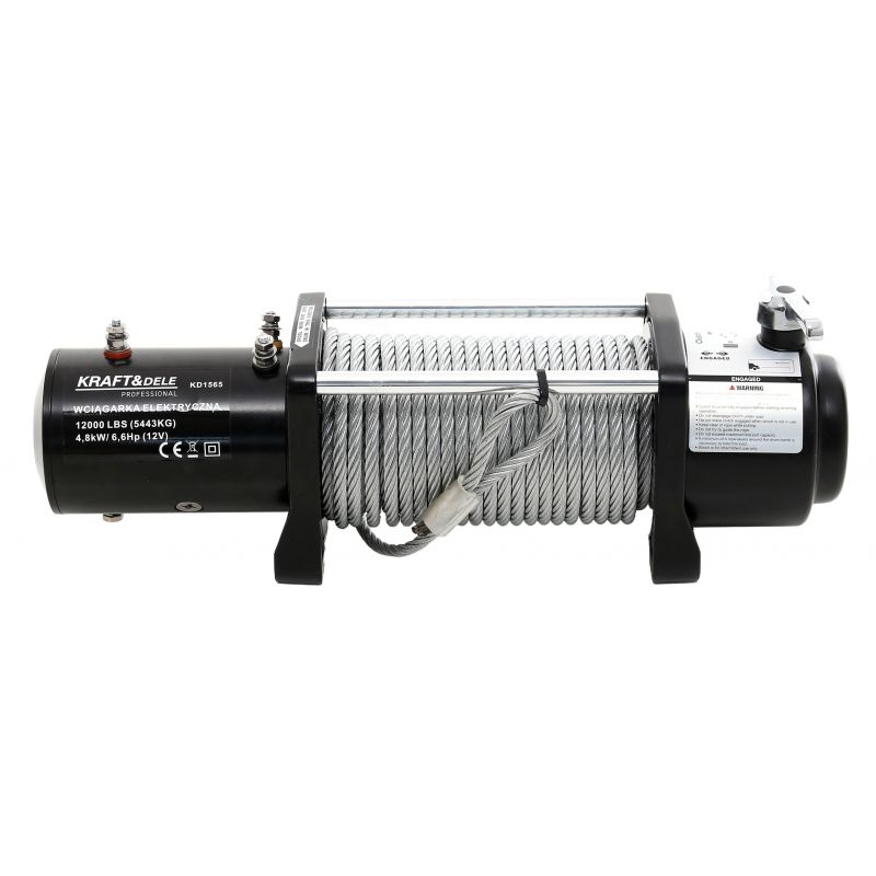 Wyciągarka - Wciągarka elektryczna KD1565 12000LBS 12V