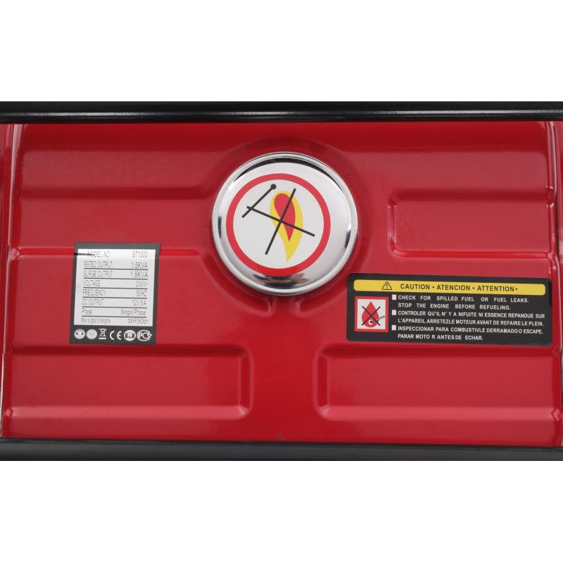 Elektrocentrála 1500W 12/230V KD110