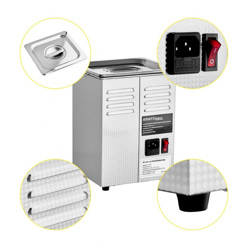 Myjka ultradźwiękowa 6,5L KD449