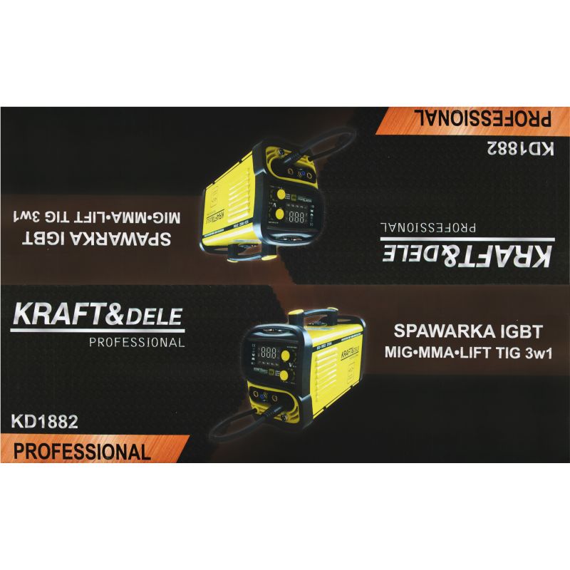 Spawarka igbt - gaz / bez gazu / mig / mma / tig KD1882