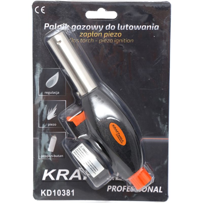 Palnik gazowy do lutowania PIEZO KD10381