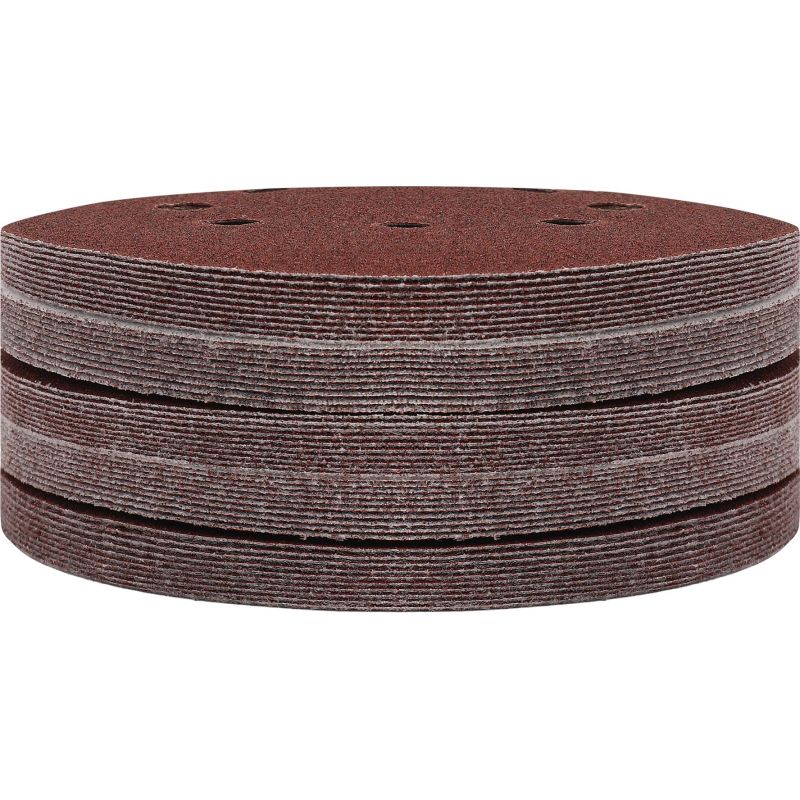 Papier ścierny 50szt. krążek 125mm P80 na rzep KD11809