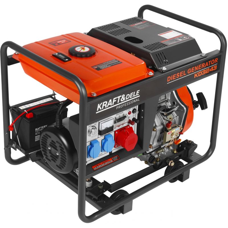 Dieselová elektrocentrála 7KW 16KM 230V/400V KD3243