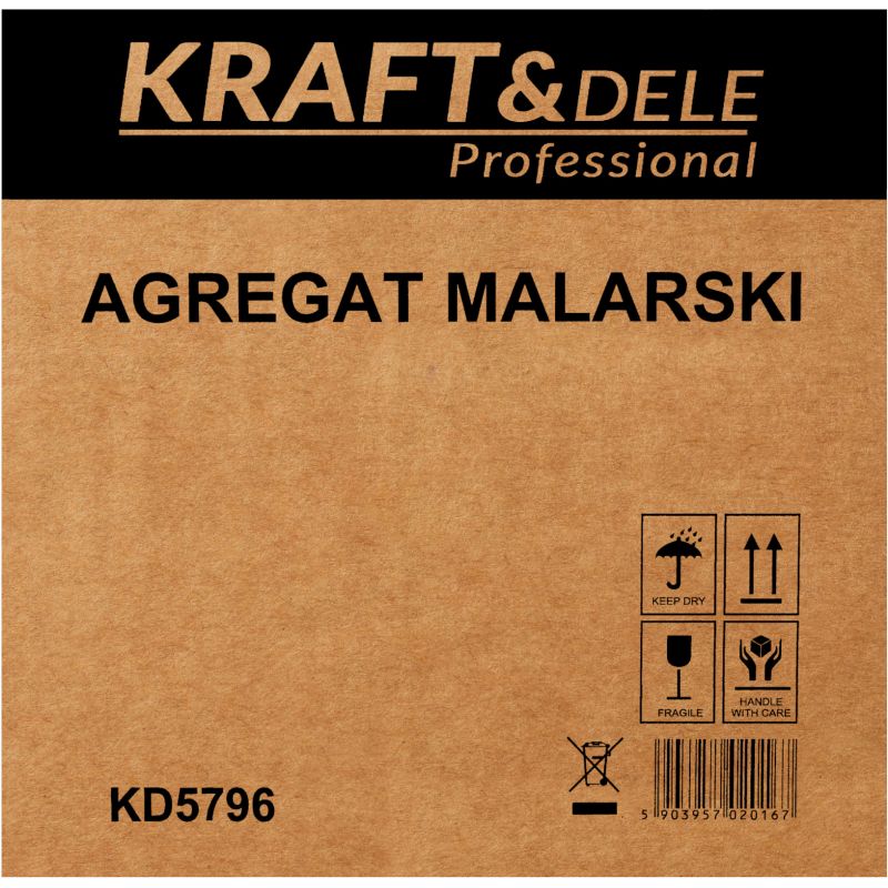 Agregat malarski 1500W 2,5L/min KD5796