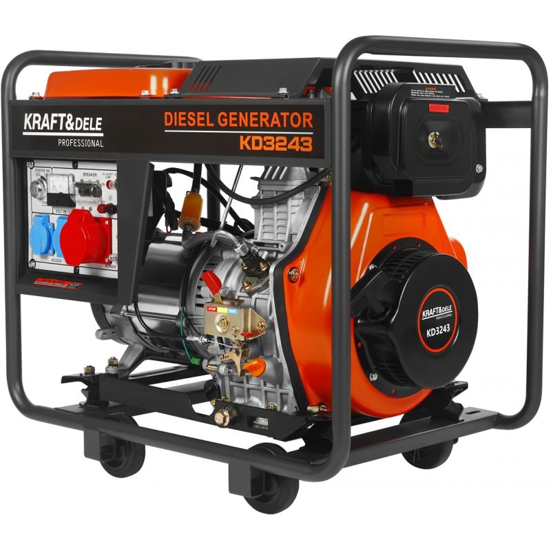 Dieselová elektrocentrála 7KW 16KM 230V/400V KD3243