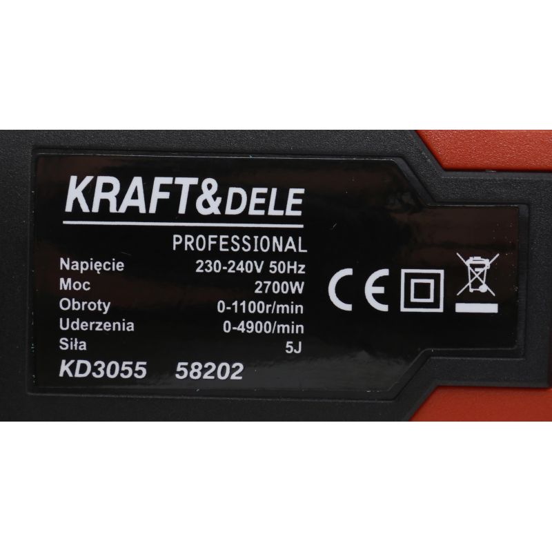 Młot udarowy 2700W KD3055