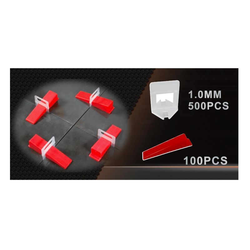 Sada na vyrovnávanie dlaždíc 1mm KD10775