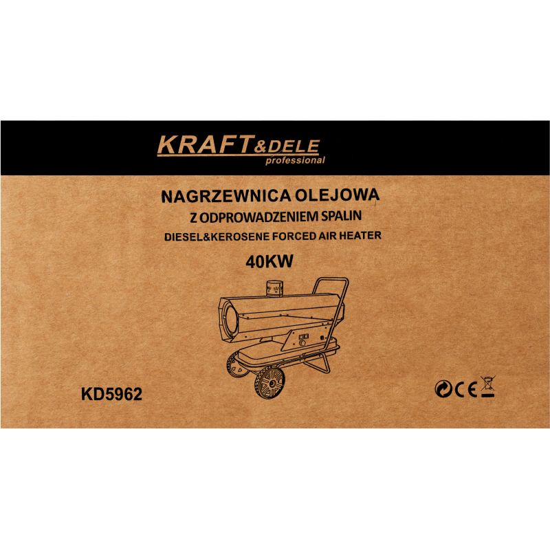 Olejový ohrievač 40 kW, model KD5962
