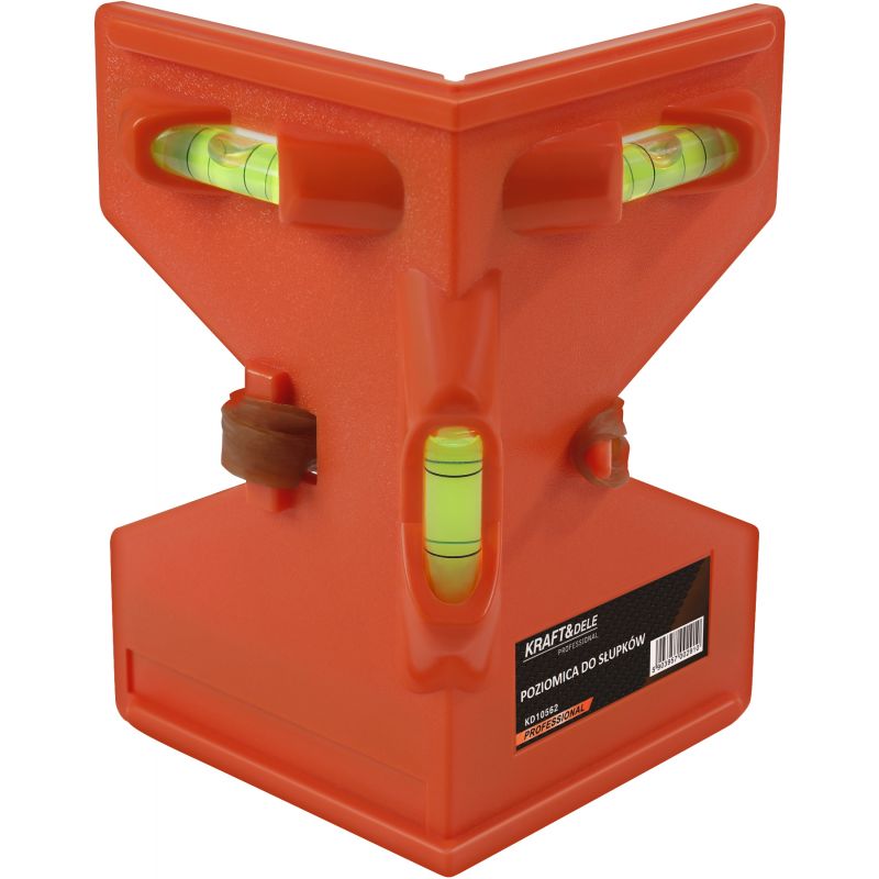 Poziomica kątowa do słupków narożna KD10562