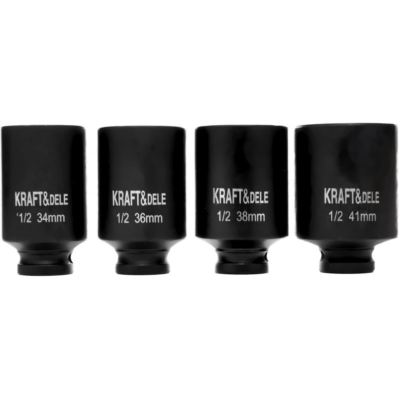 Nasadki udarowe 1/2" 6 kątne 4 szt. KD11753