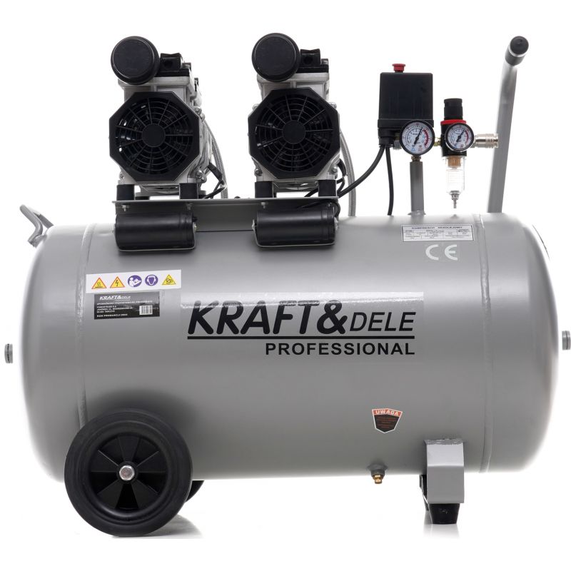Kompresor bezolejowy 100L / 2 x 1500W KD1398