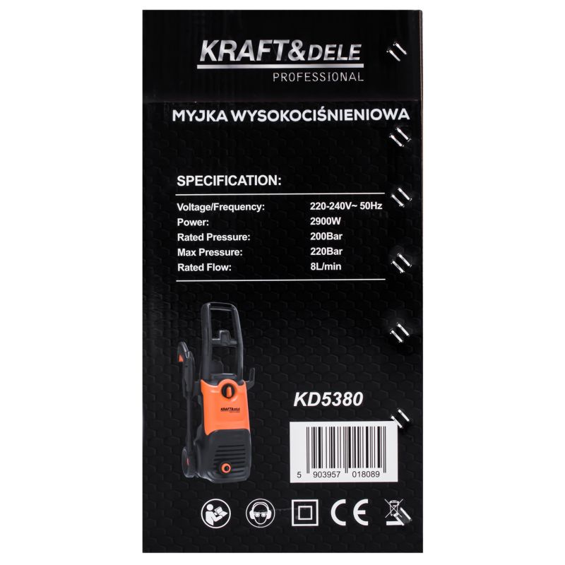 Myjka Ciśnieniowa 2900W 220 Bar KD5380