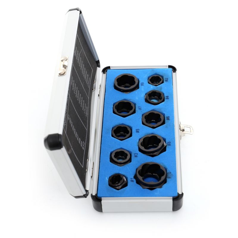 Wykrętaki do zerwanych śrub 10 szt. KD10269