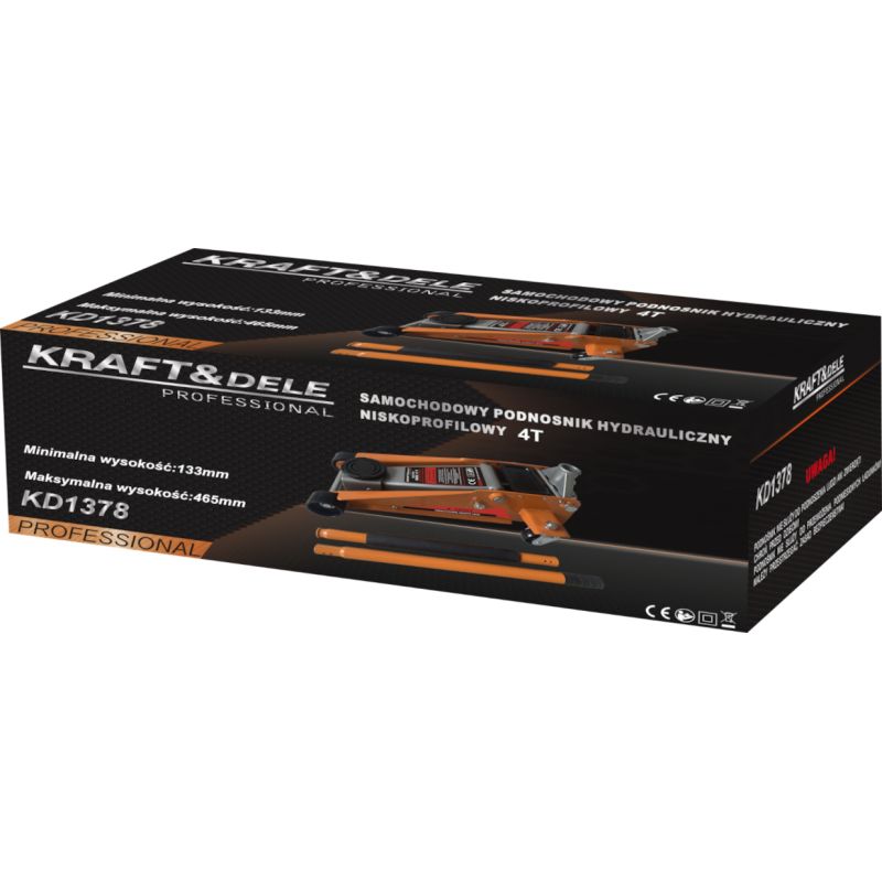 Podnośnik niskoprofilowy 4T KD1378