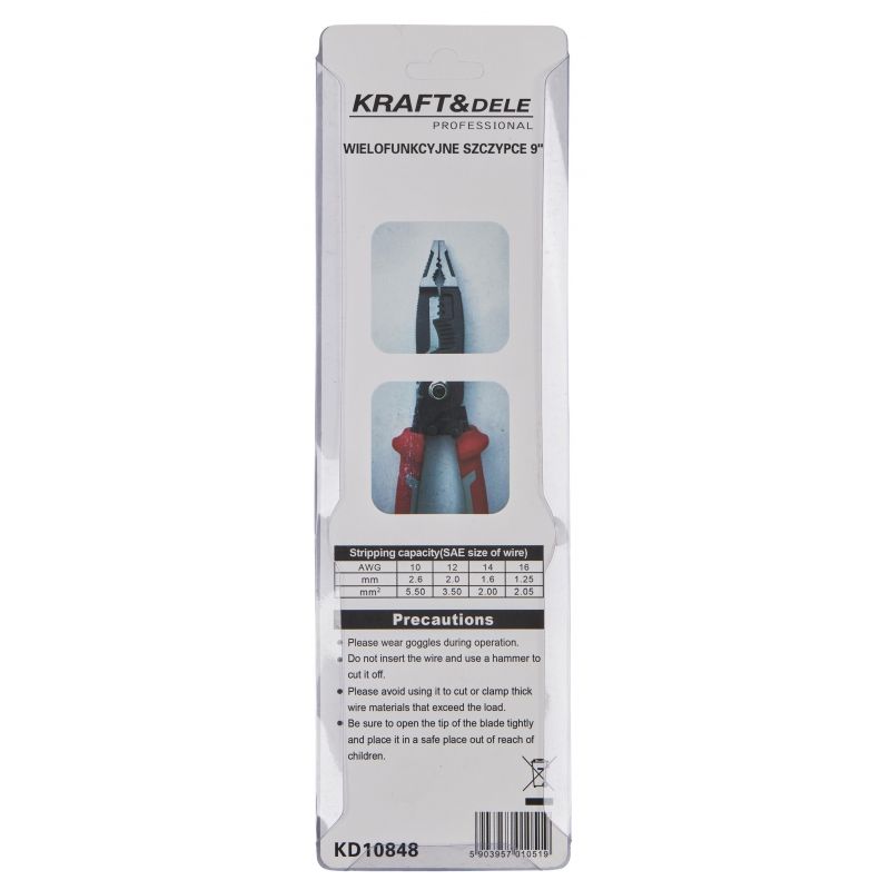 Szczypce do opasek rozprężnych 220mm KD10615