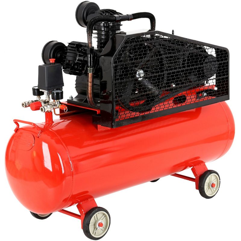 Olejový kompresor 100L, 3 valce, 400V, KD405