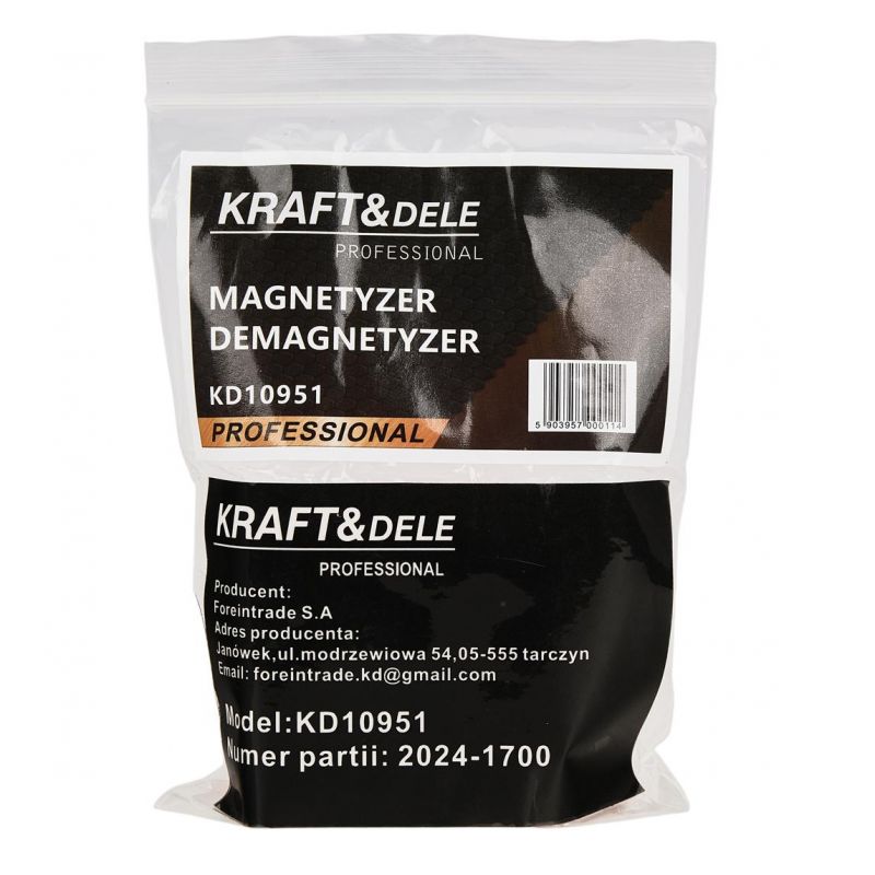 Magnetyzer demagnetyzer wkrętaków bitów śrub KD10951