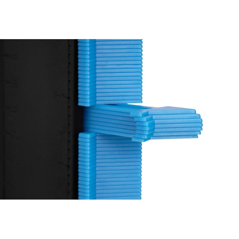 Wzornik szablon przymiar kształtów 125mm KD10387