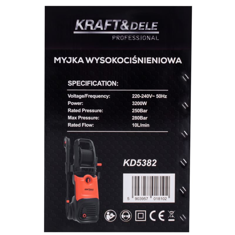 Myjka Ciśnieniowa 3200W 280 Bar KD5382