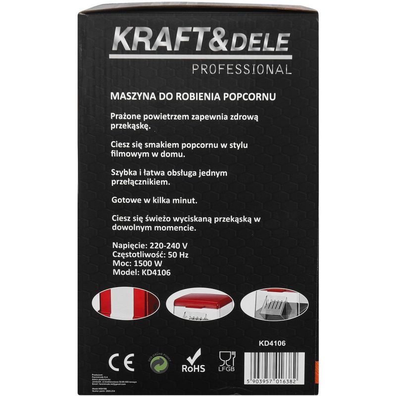 Výrobník popcornu KD4106