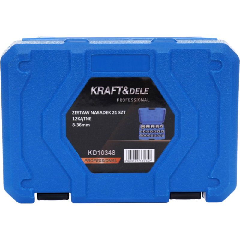 Zestaw nasadek 12-kątnych 21szt. KD10348
