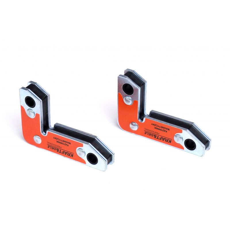 Zestaw magnetycznych kątowników spawalniczych 2szt. KD1895