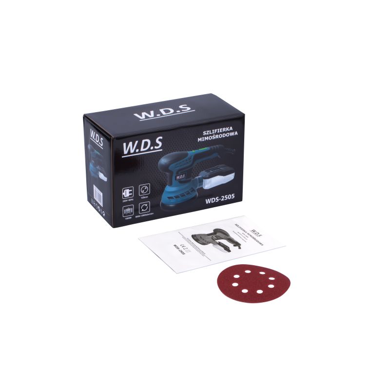 Szlifierka mimośrodowa 125MM 1500W WDS2505