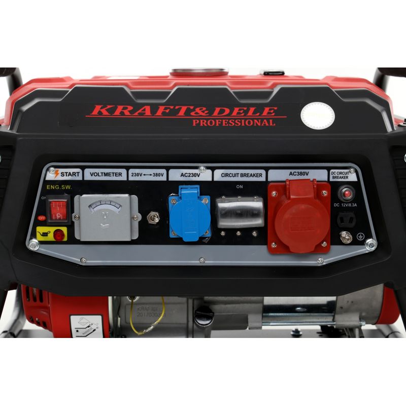 Generátor 3000 W, 12/230/380 V, model KD137
