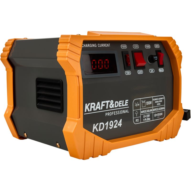 Prostownik akumulatorowy 12/24V 30/250aH KD1924