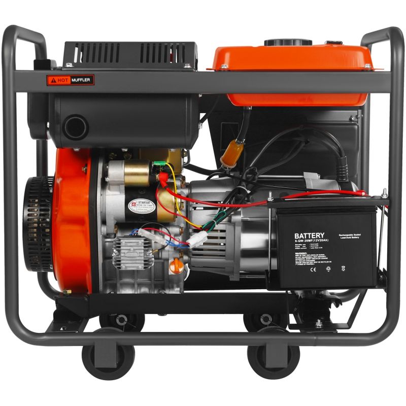 Dieselová elektrocentrála 7KW 16KM 230V/400V KD3243