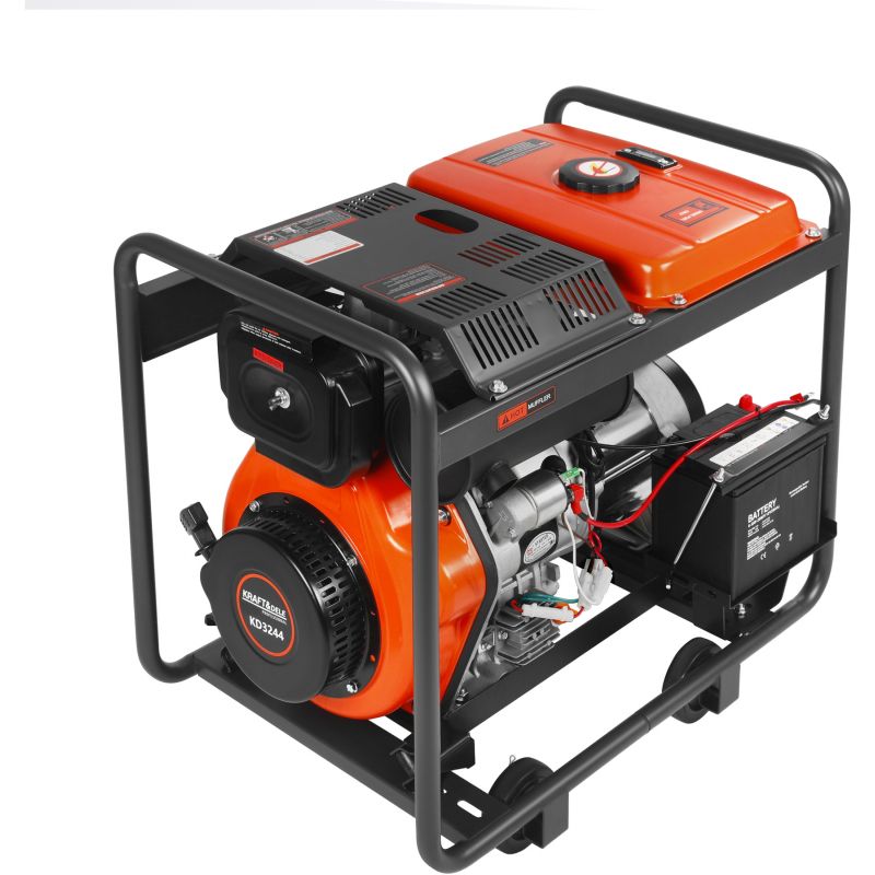 Generátor 7kW Diesel 230V 32A KD3244
