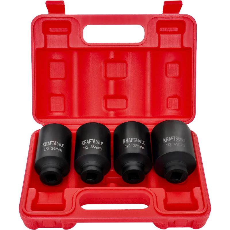 Nasadki udarowe 1/2" 6 kątne 4 szt. KD11753