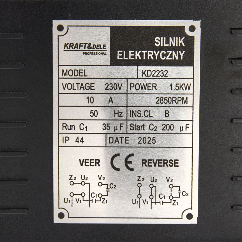 Silnik elektryczny 1,5kW KD2232