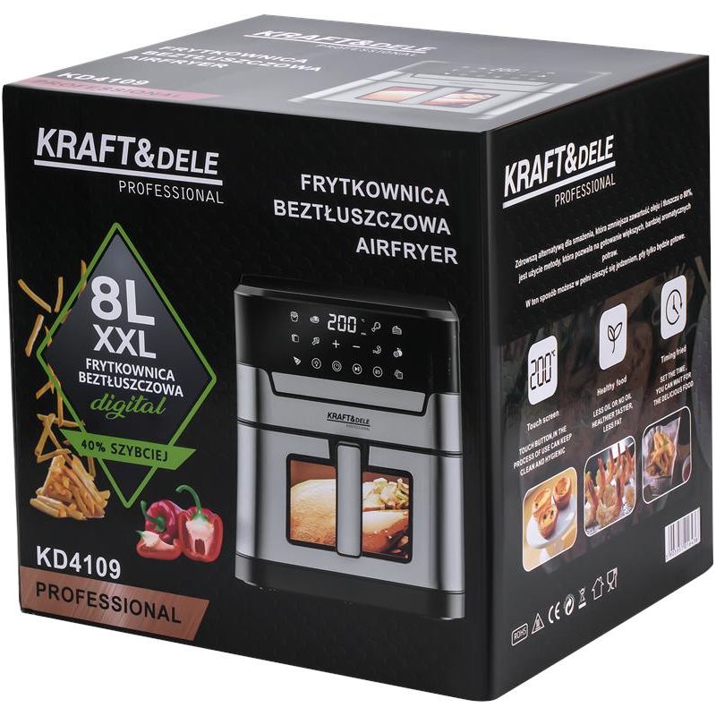 Bezolejová fritéza Airfryer 8 l, model KD4109