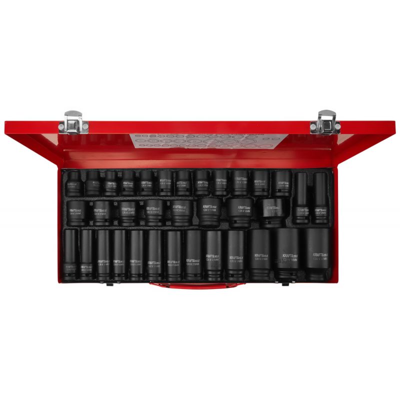 Zestaw nasadek udarowych 35el. 8-32mm KD11756