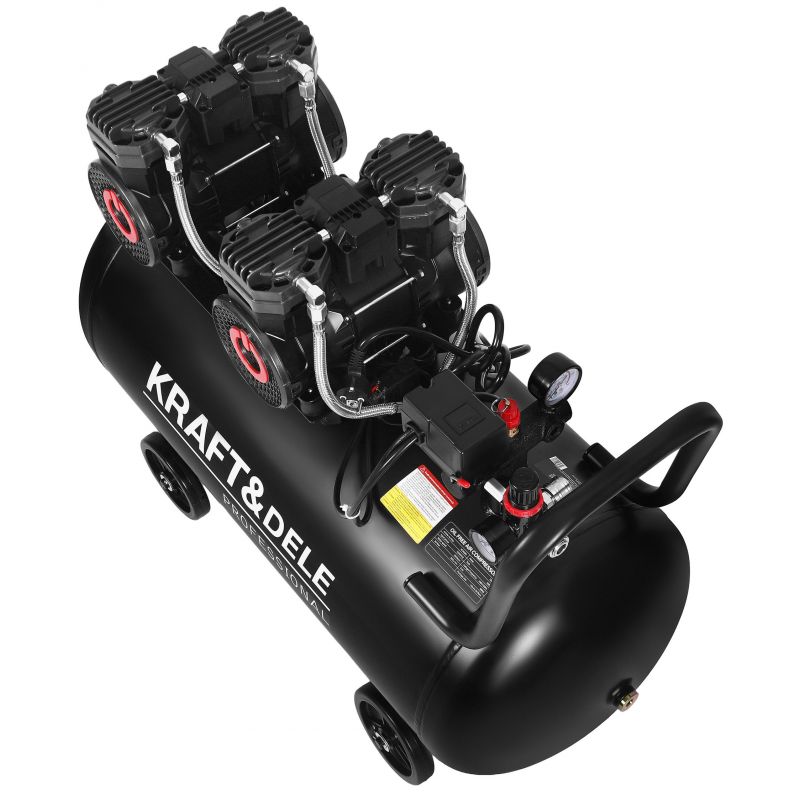 Kompresor bezolejowy 100L 2x2200W KD4083