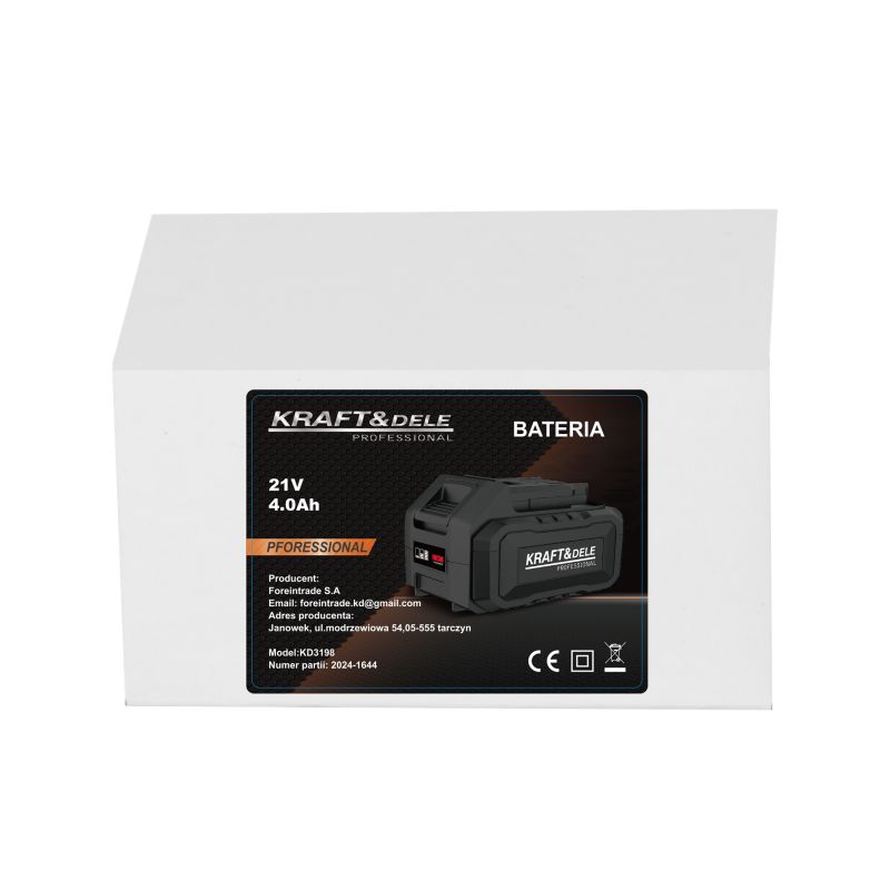 Mieszadło akumulatorowe 21V M14 140mm bezszczotkowe 2 x 4Ah KD3194